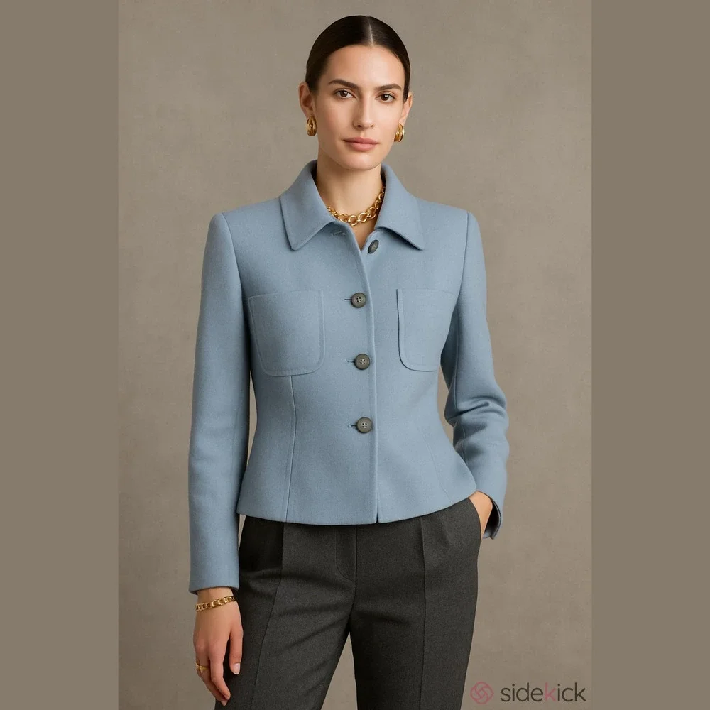 Valentino Miss V Vintage Lavender Jacket - Picture 9 of 9